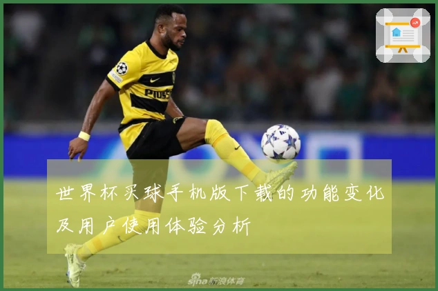 世界杯买球手机版下载的功能变化及用户使用体验分析