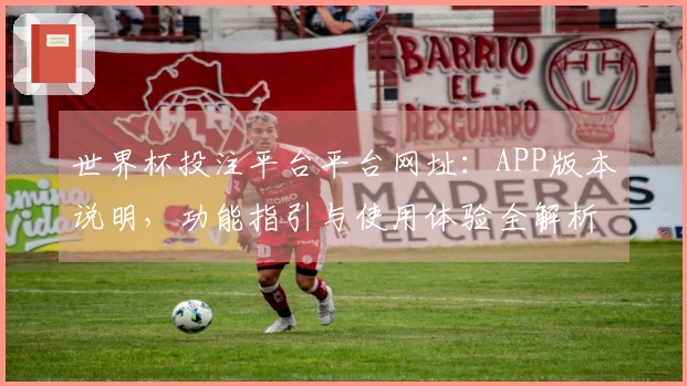 世界杯投注平台平台网址：APP版本说明，功能指引与使用体验全解析