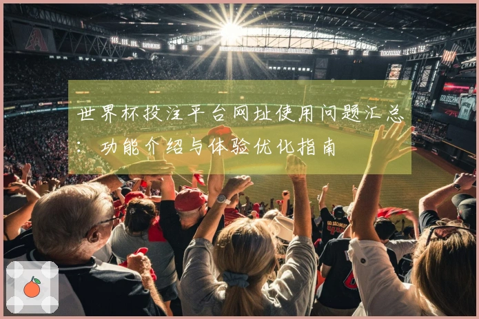 世界杯投注平台网址使用问题汇总：功能介绍与体验优化指南